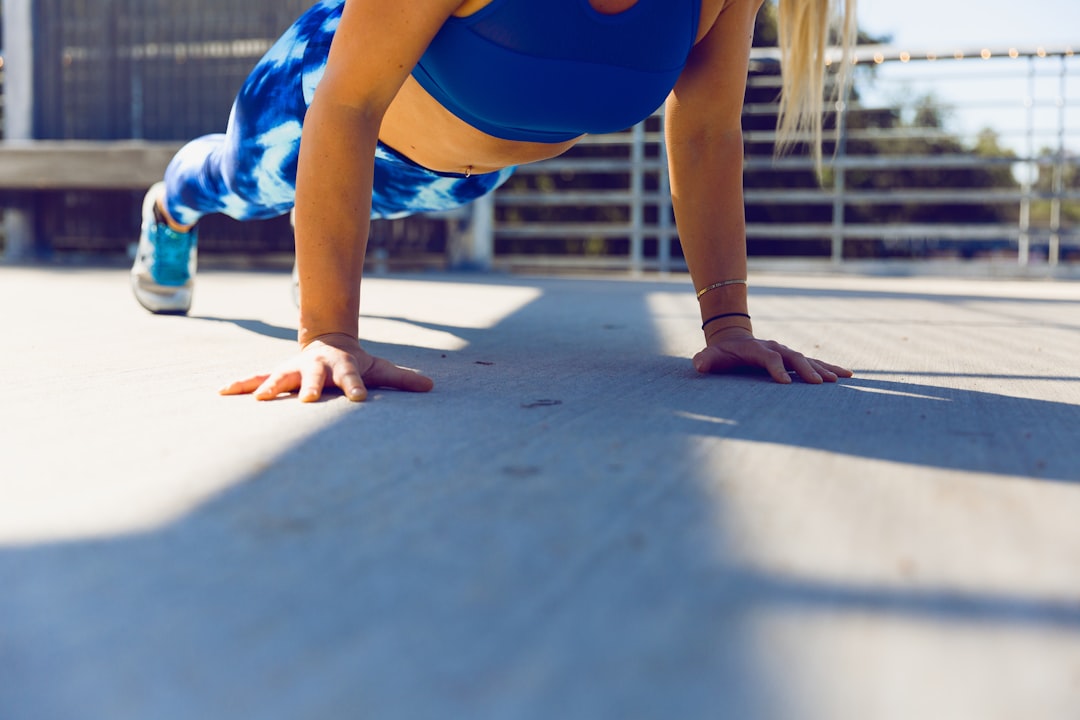 Photo Plank exercise