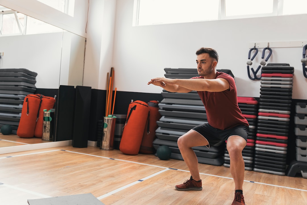 Photo intense workouts