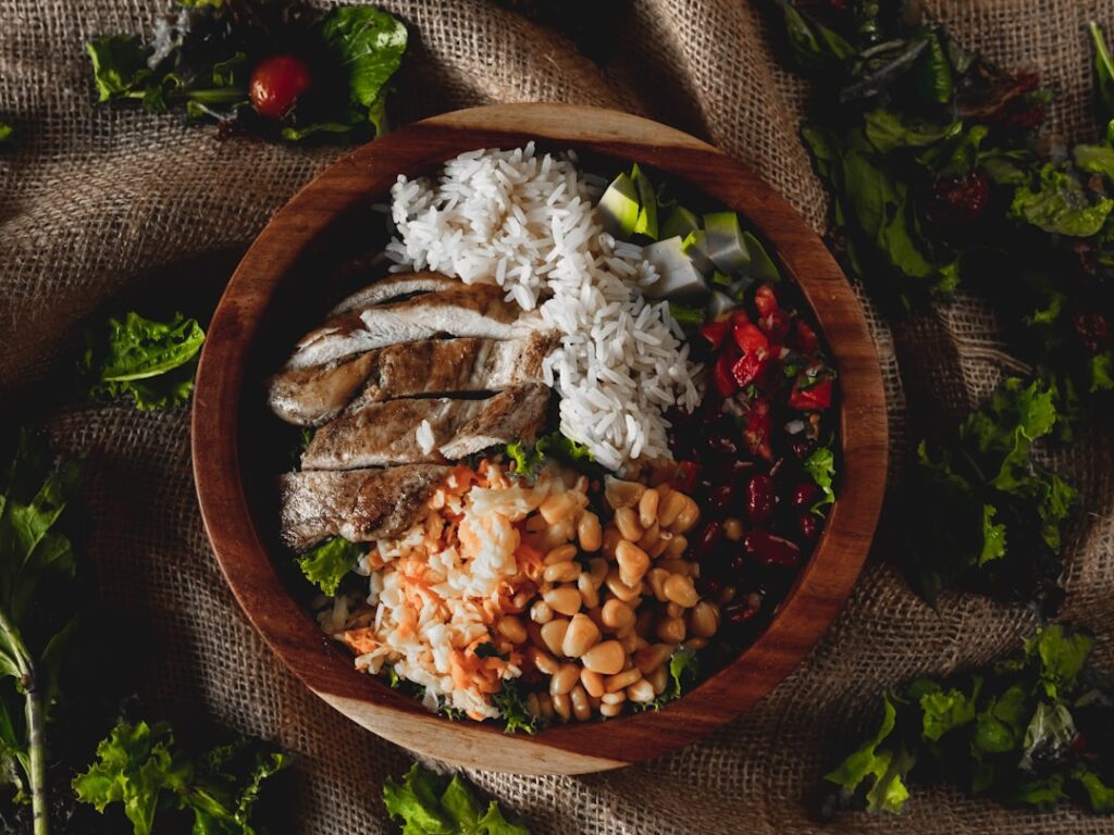 Photo vegetable proteins