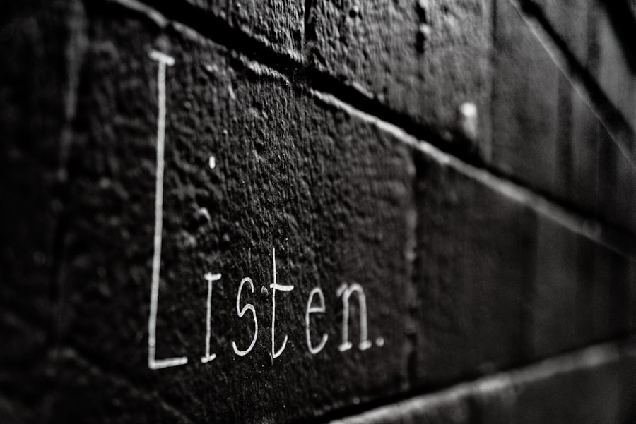 Photo listen to your body